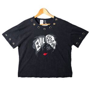 NWT Disney Parks Her Universe Cruella de Vil Evil By Design Grommet Shirt XL